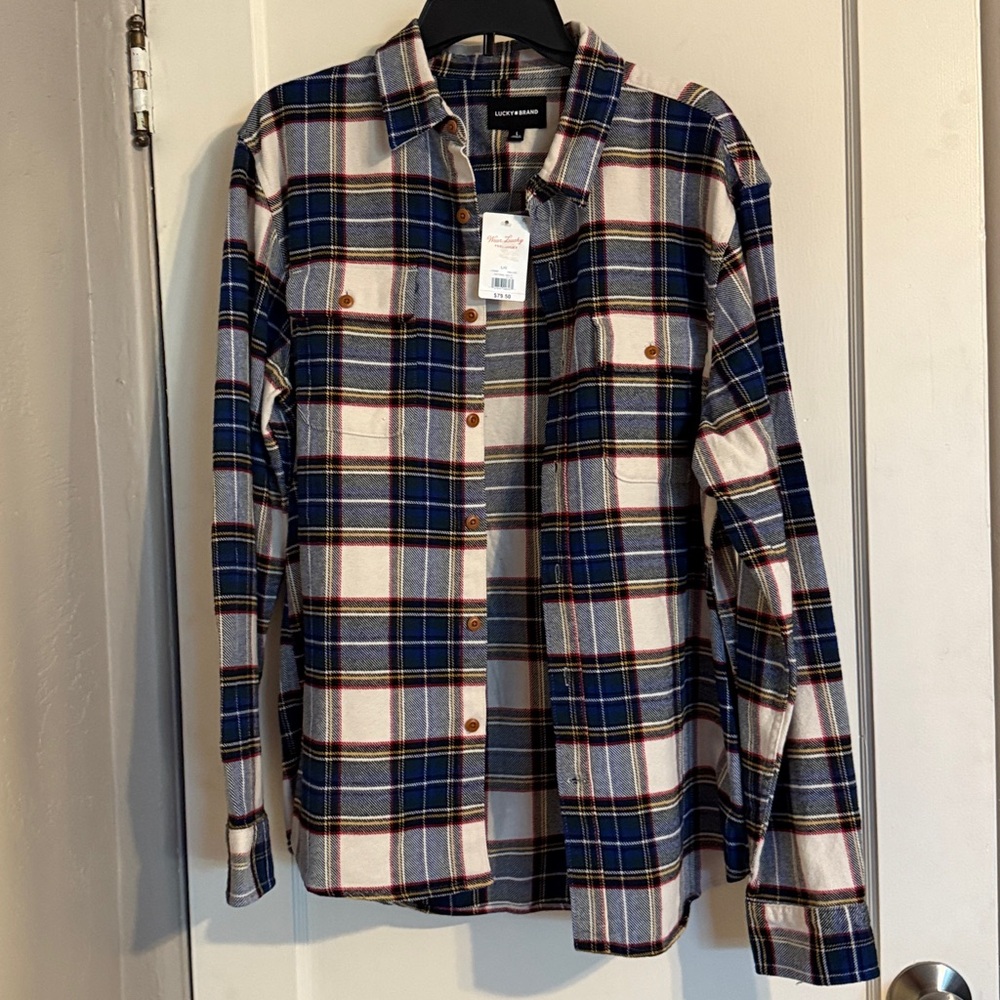 Lucky Brand Multicolor Plaid Shirt